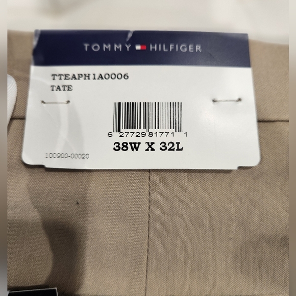 NWT Tommy Hilfigre Kahi Stretch Pants 38x32 - Picture 3 of 9